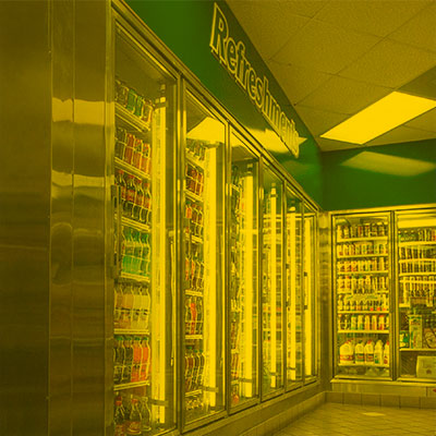 Convenience Store Coolers Rollover